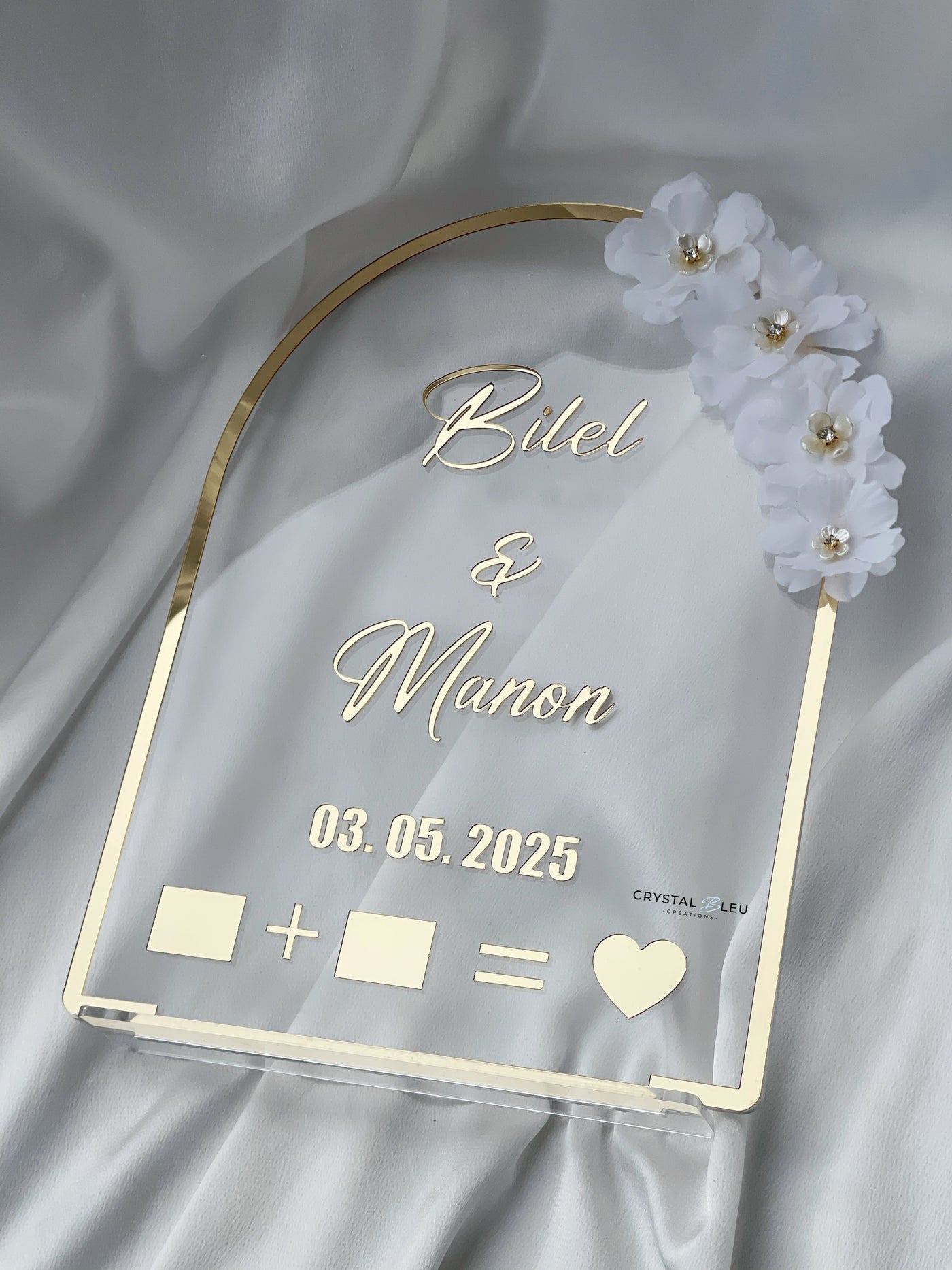 Certificat de mariage avec empreinte
