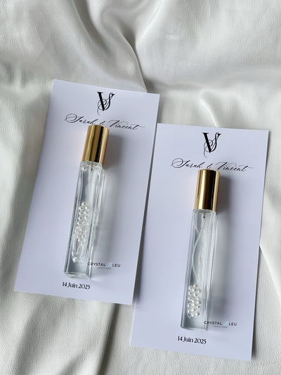 Cartes avec flacon parfumé